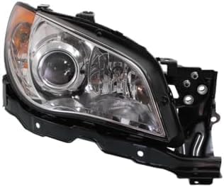 Set Of 2 Front Head Light Assembly Plastic Left Driver & Right Passenger Side Direct Replacement Compatible With 2007 Subaru Impreza SU2503137 SU2502137 84001FE920 84001FE930