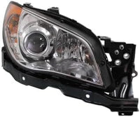 Set Of 2 Front Head Light Assembly Plastic Left Driver & Right Passenger Side Direct Replacement Compatible With 2007 Subaru Impreza SU2503137 SU2502137 84001FE920 84001FE930