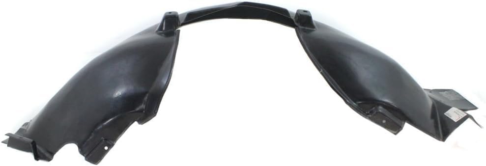 Front Fender Liner Left Driver Side Direct Replacement Compatible With 2004-2008 Jaguar S-Type JA1248100 XR837523