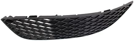Set Of 2 Front Fog Light Cover Textured Plastic Left Driver & Right Passenger Side Direct Replacement Compatible With 2008-2015 Mitsubishi Lancer MI1039108 MI1038108