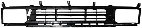 Front Grille Primed Shell And Insert Plastic Direct Replacement Compatible With 1990-1995 Nissan Pathfinder NI1200123 6231088G00