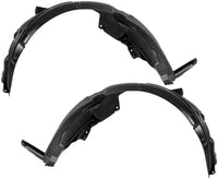 Set Of 2 Front Fender Liner Right Passenger & Left Driver Side Direct Replacement Compatible With 2013-2017 Hyundai Accent HY1249136 HY1248136 868121R010 868111R010