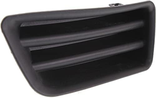 Set Of 2 Front Fog Light Cover Primed Left Driver & Right Passenger Side Direct Replacement Compatible With 2006-2007 Honda Accord HO1039107 HO1038107 71103SDAA00 71108SDAA00