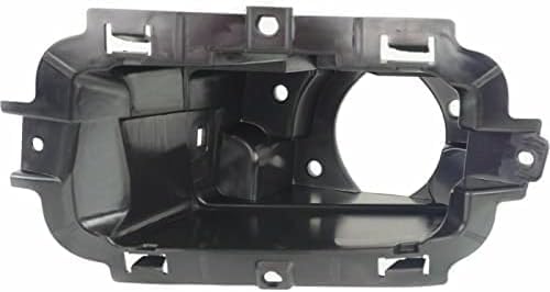 Set of 2 Front Fog Light Bracket Textured Left Driver & Right Passenger Side Direct Replacement Compatible with 2014-2015 Chevrolet Silverado 1500 GM2603102 GM2602102 22944875