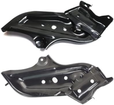 Set Of 2 Front Bumper Support Bracket Steel Left Driver & Right Passenger Side Direct Replacement Compatible With 2014-2023 Toyota 4Runner TO1042125 TO1043125 5210235100 5210335110