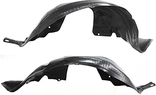 Set of 2 Front Fender Liner Right Passenger & Left Driver Side Direct Replacement Compatible with 1999-2004 Ford Mustang FO1251111 FO1250111 2R3Z16102AA XR3Z16103AA