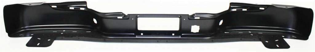 Rear Step Bumper Face Bar Primed Steel Direct Replacement Compatible With 2000-2006 Chevrolet Suburban 1500 2500 / Tahoe/GMC Yukon GM1102384 19121287
