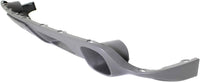 Front Lower Valance Air Deflector Textured Gray with Set of 2 Fog Lights Driver & Passenger Side Direct Replacement Compatible with 2004-2006 Chevrolet Suburban 1500/2003-2006 Tahoe