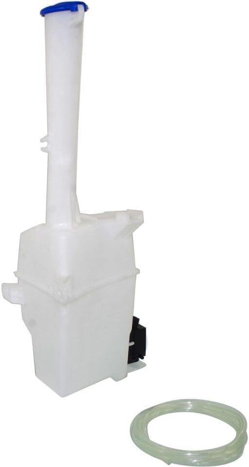Washer Reservoir With Pump Direct Replacement Compatible With 2013-2016 Hyundai Santa HY1288126 986202W000-PFM