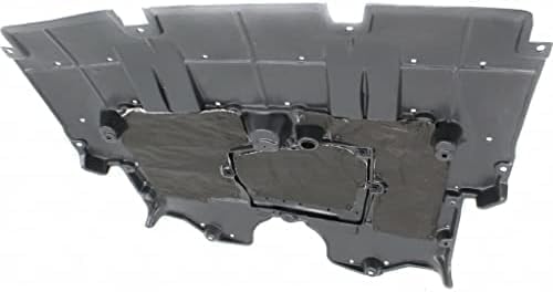Front Engine Splash Shield Under Cover Plastic Direct Replacement Compatible with 2016-2017 Lexus IS350 / IS300 / IS350 LX1228151 5141053170-PFM