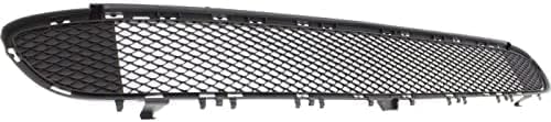 Front Bumper Center Grille Textured Plastic Direct Replacement Compatible With 2015-2017 Mercedes Benz GLA250 MB1036155 1568850822