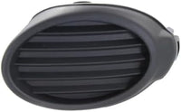 Set Of 2 Front Fog Light Cover Textured Dark Gray Left Driver & Right Passenger Side Direct Replacement Compatible With 2012-2014 Ford Focus FO1038116 FO1039116 CP9Z17B814A