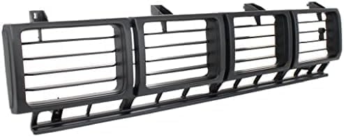 Front Grille Assembly Primed Shell And Insert Plastic Direct Replacement Compatible With 1980-1981 Toyota Pickup TO1200143 5310092301