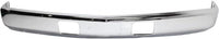 Front Bumper Face Bar Chrome With Air Intake Holes Without Impact Strip And Pad Holes Direct Replacement Compatible With 1988-2002 Chevrolet & GMC C/K Series GM1002176 15680830