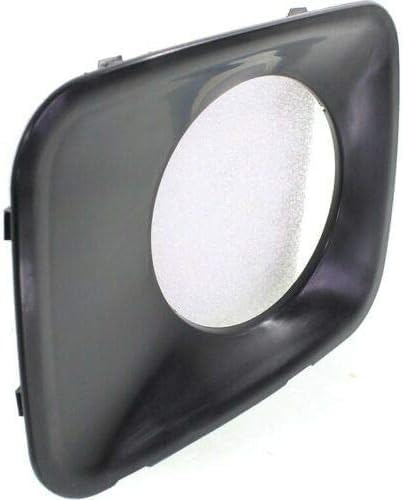 Front Fog Light Molding Primed Left Driver Side Direct Replacement Compatible With 2009-2011 Honda Pilot HO1038101 71107SZAA00ZZ