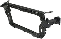 Front Radiator Support Plastic With Steel Direct Replacement Compatible With 2013-2018 Hyundai Santa Fe Sport HY1225172 641014Z100