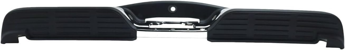 Rear Step Bumper Assembly Chrome Steel Direct Replacement Compatible With 1999-2007 Ford F-Series Super Duty FO1101141 YC3Z17906GA-PFM