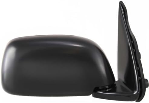 Set Of 2 Front Mirror Manual Folding Non-Heated Textured Plastic Right Passenger & Left Driver Side Direct Replacement Compatible With 1995-2000 Toyota Tacoma TO1320116 TO1321116