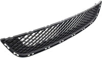 Front Bumper Grille Textured Gray Without Fog Light Holes Direct Replacement Compatible With 2012-2017 Buick Verano GM1036173 22824481
