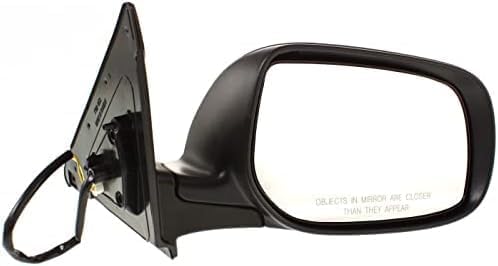 Set Of 2 Front Power Mirror Manual Folding Non-Heated Primed Plastic Right & Left Side Direct Replacement Compatible With 2009-2013 Toyota Matrix / 2009-2010 Pontiac Vibe TO1320248