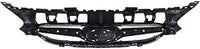Front Grille Textured Shell And Insert Plastic Direct Replacement Compatible With 2012-2013 Hyundai Accent HY1200161 HY1200177 863511R000 863511R100
