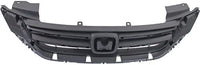 Front Grille Textured Shell And Insert Plastic Direct Replacement Compatible With 2013-2015 Honda Accord HO1200214 71121T2FA01