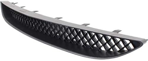 Front Bumper Grille Textured Plastic Direct Replacement Compatible With 2011-2014 Chrysler 200 CH1036118 68082051AB