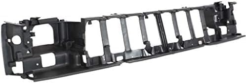 Front Header Panel ABS Plastic Without Headlight Leveling Device Direct Replacement Compatible With 1993-1995 Jeep Grand Cherokee CH1220110 55054886
