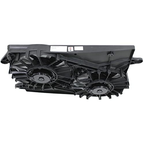 Front Dual Fan Assembly Direct Replacement Compatible with 2005-2009 Chrysler 300/2006-2009 Dodge Charger CH3115132 5174358AA 5137717AB
