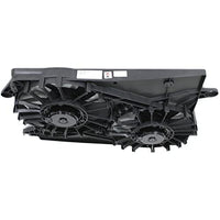 Front Dual Fan Assembly Direct Replacement Compatible with 2005-2009 Chrysler 300/2006-2009 Dodge Charger CH3115132 5174358AA 5137717AB
