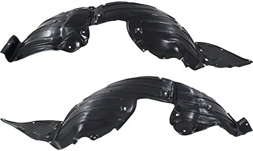Set Of 2 Front Fender Liner Right Passenger & Left Driver Side Direct Replacement Compatible With 2014-2017 Mazda 6 MA1249143 MA1248143 GHP956130G GHP956130K GHP956140G GHP956140J