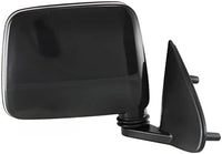 Set Of 2 Front Mirror Manual Folding Non-Heated Primed Right Passenger & Left Driver Side Direct Replacement Compatible With 1986-1997 Nissan Pickup NI1320106 NI1321106 9630211G7A