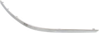 Front Bumper Outer Trim Molding Chrome Direct Replacement Compatible With 2010-2013 Mercedes Benz E-Class MB1046115 2078851921