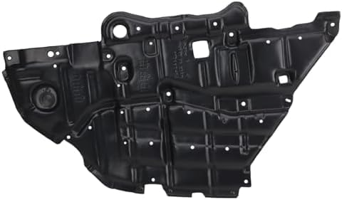 Front Engine Splash Shield Under Cover Plastic Left Driver Side Direct Replacement Compatible with 2016-2019 Lexus RX450h / RX350 LX1228150 514430E030