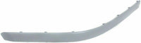 Set Of 2 Front Bumper Upper Molding Primed Plastic Left Driver & Right Passenger Side Direct Replacement Compatible With 2001-2003 BMW 5-Series BM1046105 BM1047105