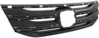 Front Grille Frame Surround Molding Textured Gray Plastic Direct Replacement Compatible With 2011-2013 Honda Odyssey HO1202107 75102TK8A01