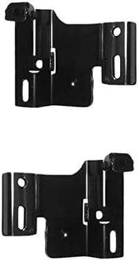 Set Of 2 Front Bumper Bracket Reinforcement Steel Right Passenger & Left Driver Side Direct Replacement Compatible With 2001-2005 Ford Ranger FO1067143 FO1066143 1L5Z17859AA