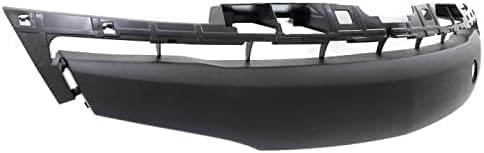 Front Bumper Lower Grille Textured Gray Plastic Direct Replacement Compatible With 2012-2013 Mazda 3 MA1036117 BGV4501T2A