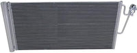 Front A/C Condenser Aluminum Core Direct Replacement Compatible With 2009-2016 Mini Cooper / 2011-2016 Countryman / 2013-2016 Paceman MC3030102 64539239920