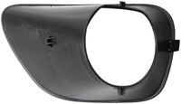 Set Of 2 Front Fog Light Molding Primed Plastic Without Chrome Trim Left Driver & Right Passenger Side Direct Replacement Compatible With 2011-2013 Jeep Grand Cherokee