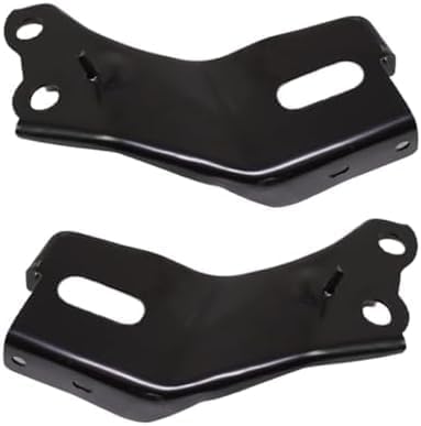 Set Of 2 Front Bumper Reinforcement Bracket Steel Left Driver & Right Passenger Side Direct Replacement Compatible With 1998-2000 Toyota Tacoma TO1067122 TO1066122