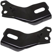 Set Of 2 Front Bumper Reinforcement Bracket Steel Left Driver & Right Passenger Side Direct Replacement Compatible With 1998-2000 Toyota Tacoma TO1067122 TO1066122