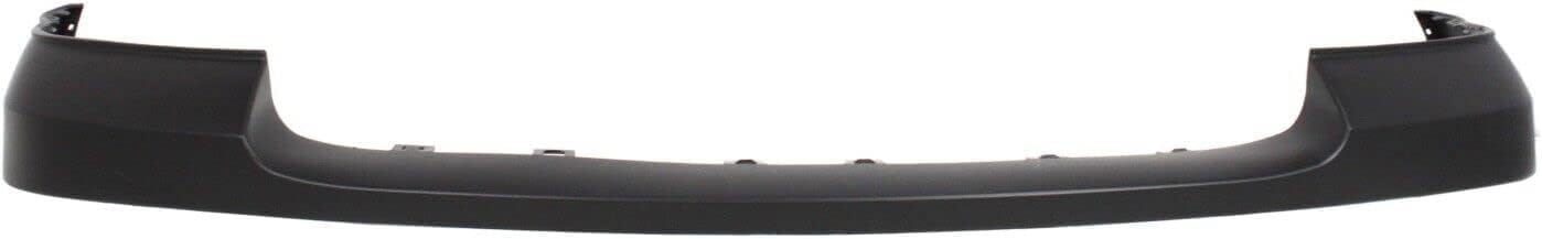Front Bumper Upper Cover Primed Plastic Direct Replacement Compatible With GMC Sierra 1500 2007-2013 GM1014102 25783584