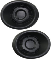 Set Of 2 Front Fog Light Cover Textured Plastic Right Passenger & Left Driver Side Direct Replacement Compatible With 2013-2016 Nissan Pathfinder NI1039154 NI1038154 622563KA0A
