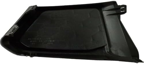 Set Of 2 Front Fog Light Cover Textured Plastic Left Driver & Right Passenger Side Direct Replacement Compatible With 2019-2022 Nissan Altima NI1039163 NI1038163