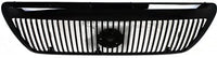 Front Grille Primed Shell and Insert Plastic Direct Replacement Compatible With 2003-2004 Mercury Marauder FO1200409 4W3Z8200AAA