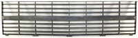 Front Grille Dark Argent Shell And Insert Without Center Bar Direct Replacement Compatible With 1983-1984 Chevrolet C/K Series GM1200125 14043881