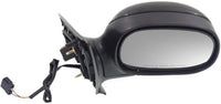 Set of 2 Front Power Mirrors Manual Folding Non-Heated Primed Right Passenger & Left Driver Side Direct Replacement Compatible With 1998-2002 Ford Expedition FO1320199 FO1321199