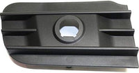 Set Of 2 Front Bumper Filler Textured Plastic Left Driver & Right Passenger Side Direct Replacement Compatible With 2016-2021 Nissan Titan XD NI1039144 NI1038144