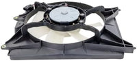 Set of 2 Front Radiator Cooling Fan Assembly Plastic Left Driver & Right Passenger Side Direct Replacement Compatible with 2012-2015 Honda Civic HO3115158 HO3115159